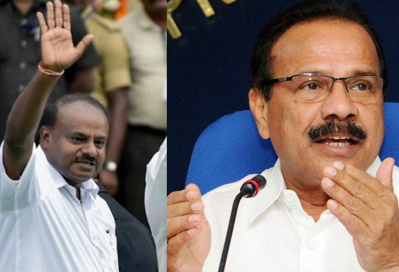 kumarasamy will cm upto friday morning kumarasamy will cm upto friday morning