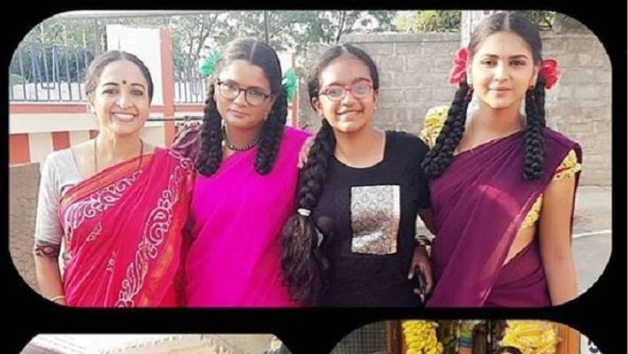 Kamali soap Gowri Fame Yamuna Srinidhi Posts Kids photo Kamali soap Gowri Fame Yamuna Srinidhi Posts Kids photo