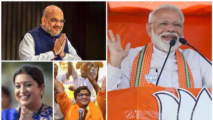 bjp leaders gets huge leads major backlash for congress leaders including rahul gandhi bjp leaders gets huge leads major backlash for congress leaders including rahul gandhi