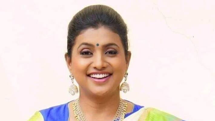 Actress and MLA Roja Help Pregnant Women at Corona Lock down time Actress and MLA Roja Help Pregnant Women at Corona Lock down time