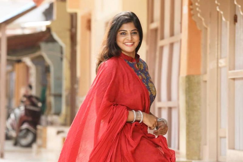 Actress Manjima Mohan Latest Colorful Photos ..!