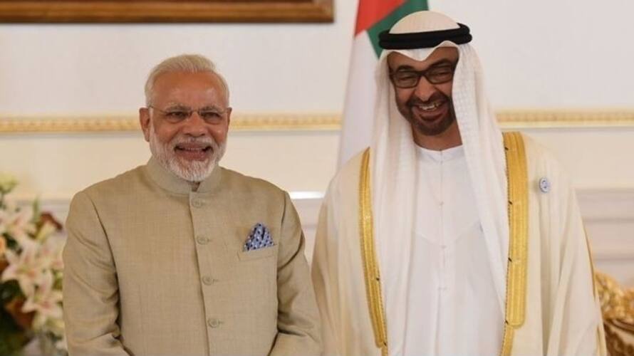 UAE President receives phone call from Indian PM Modi afe UAE President receives phone call from Indian PM Modi afe