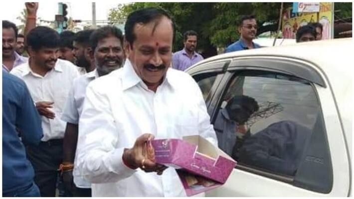 The only person who gave Sweet is our H Raja The only person who gave Sweet is our H Raja