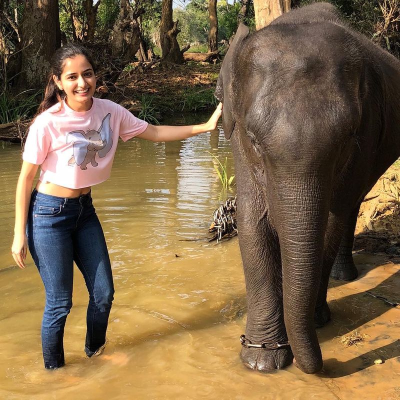 Sandalwood Actress Ashika Ranganath appeals to fans to not share videos of Madagaja mah