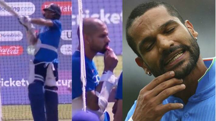 shikhar dhawan also injured during net practice ahead of world cup shikhar dhawan also injured during net practice ahead of world cup