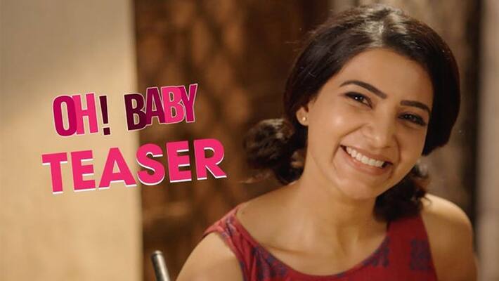 Samantha's Oh baby movie teaser released Samantha's Oh baby movie teaser released