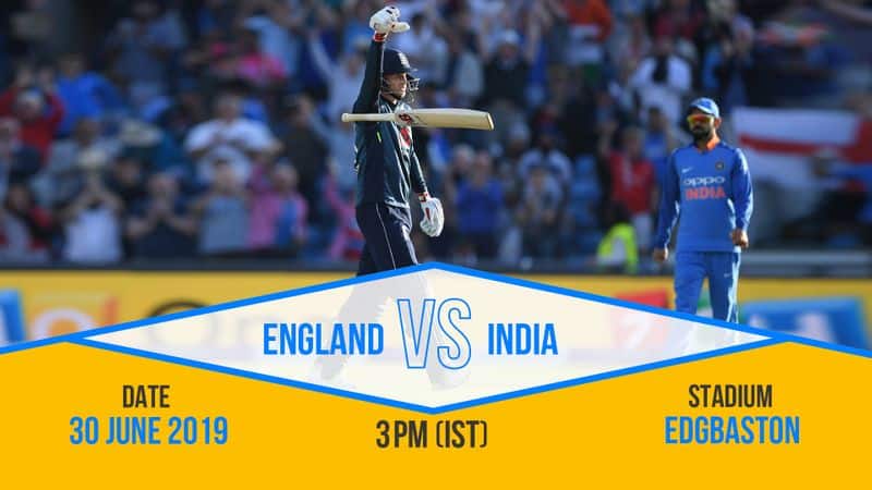England and India contest is yet another mouth-watering game at the World Cup. England are in form and both these teams are favourites to win the title.