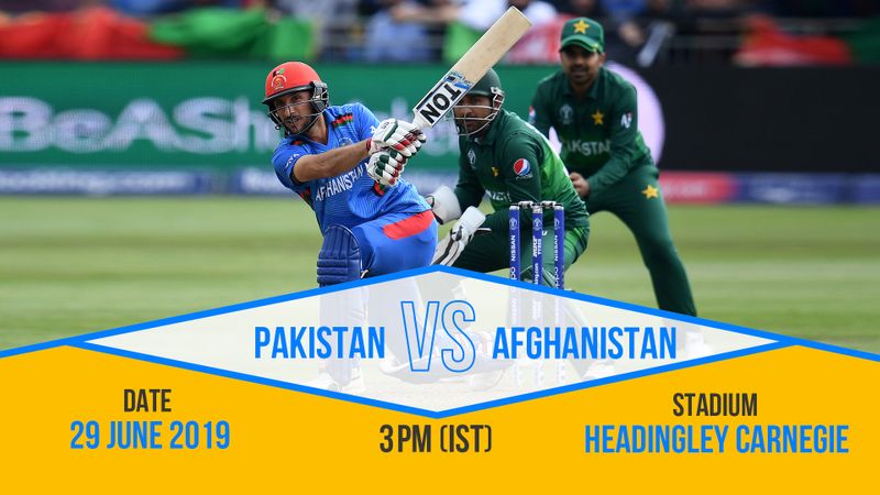 Afghanistan can cause an upset and they will be aiming to scalp Pakistan.