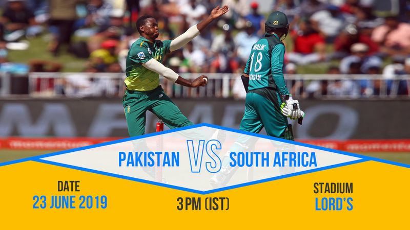 It will be a battle between fast bowlers as South Africa and Pakistan face off.