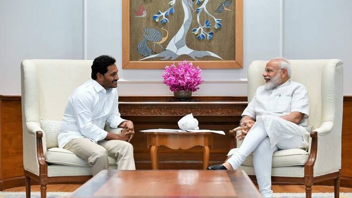 pm narendra modi tweeted on meeting with ys jagan pm narendra modi tweeted on meeting with ys jagan