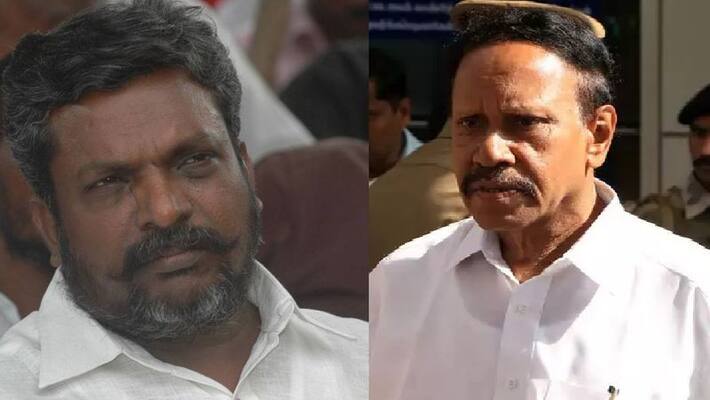 Thirumavalavan and Thambidurai tension last minutes Thirumavalavan and Thambidurai tension last minutes