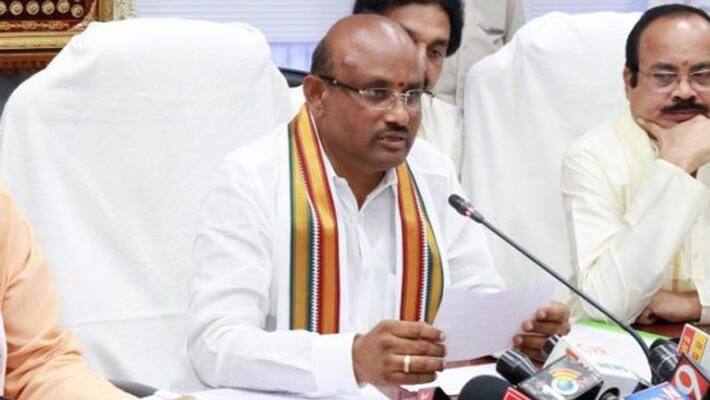 ttd chairman putta sudhakar yadav fires on EO anil kumar singhal and Officials ttd chairman putta sudhakar yadav fires on EO anil kumar singhal and Officials