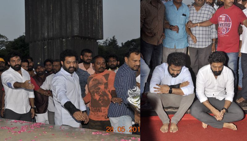 అనంతరం కొన్ని నిమిషాల వరకు మౌనంగా అక్కడే కూర్చున్న తారక్ ఒక నిర్ణయం తీసుకున్నారు.