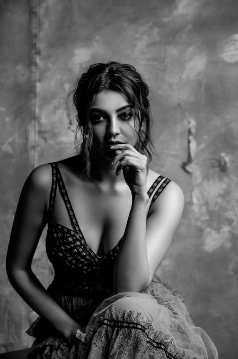 Actress Kajal Agarwal's Hotest Stills ..!