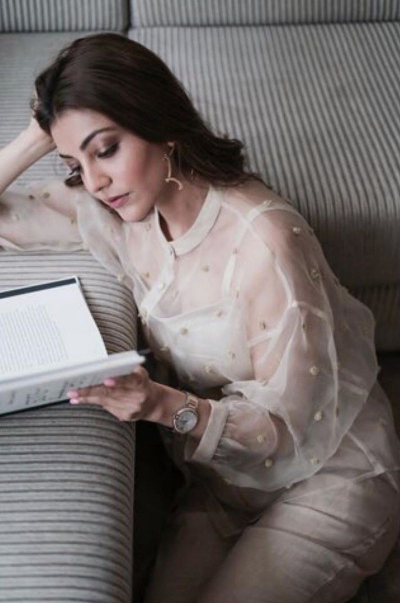 Actress Kajal Agarwal's Hotest Stills ..!
