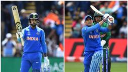 Photos Rahul Dhoni dazzle India World Cup 2019 warm up victory Bangladesh