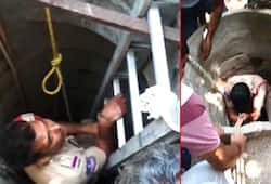 Telangana cop risks life to save 2 men stuck in 60-foot deep well