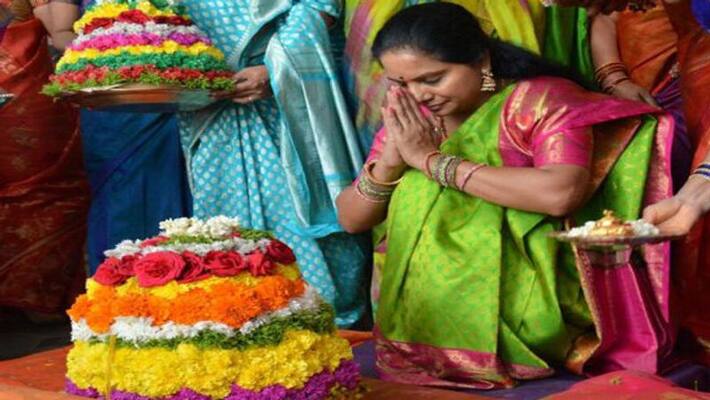 Kalavkuntla Kavitha may keep away from Bathukamma Kalavkuntla Kavitha may keep away from Bathukamma