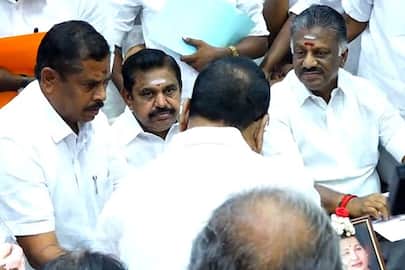 Tamil Nadu Newly elected AIADMK members sworn in legislators