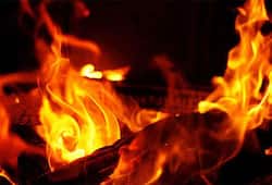 Tamil Nadu Suspecting infidelity man sets livein partner ablaze