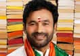 Inspired by PM Modi Secunderabad BJP MP Kishan Reddy shuns garlands, accepts notebooks for a cause