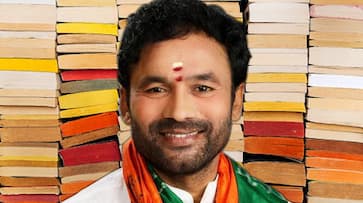 Inspired PM Modi Secunderabad MP Kishan Reddy shuns garlands accepts notebooks for cause
