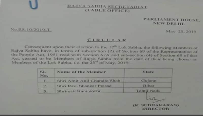 Amit Sha and Smriti Irani Among Others To Resign From Rajyasabha