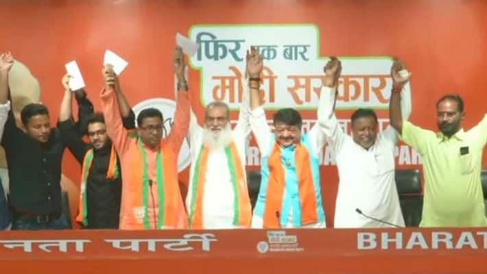 TMC MLA Monirul Islam joins BJP in Delhi TMC MLA Monirul Islam joins BJP in Delhi