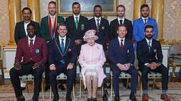 Photos Virat Kohli other World Cup 2019 captains meet Queen Elizabeth
