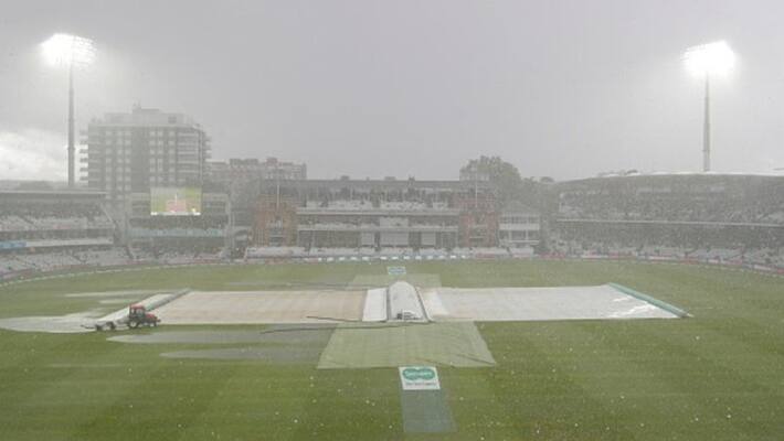 India New Zealand second ODI called off after heavy rain India New Zealand second ODI called off after heavy rain