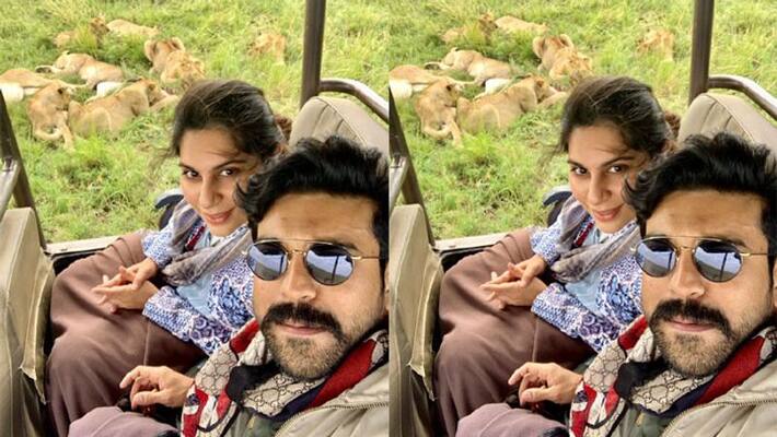 Ram Charan holidaying in Africa Ram Charan holidaying in Africa