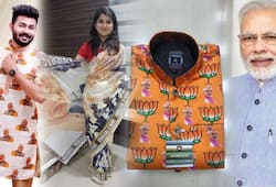 narendra modi print saree, shirt and jackets