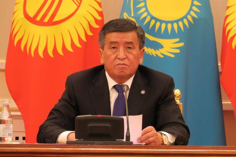 किर्गिज़स्तान के राष्ट्रपति सूरोनबे जीनबेकोव