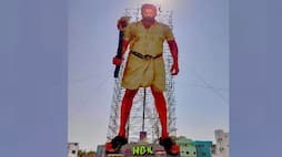 Checkout 'world's largest cut-out' erected for Suriya in Tamil Nadu