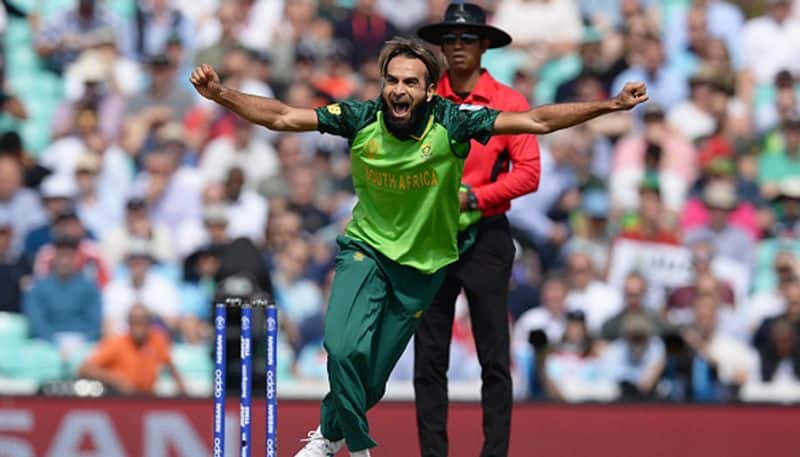 World Cup 2019's first wicket was taken by Tahir as he struck with the second delivery of the match. He sent back Jonny Bairstow