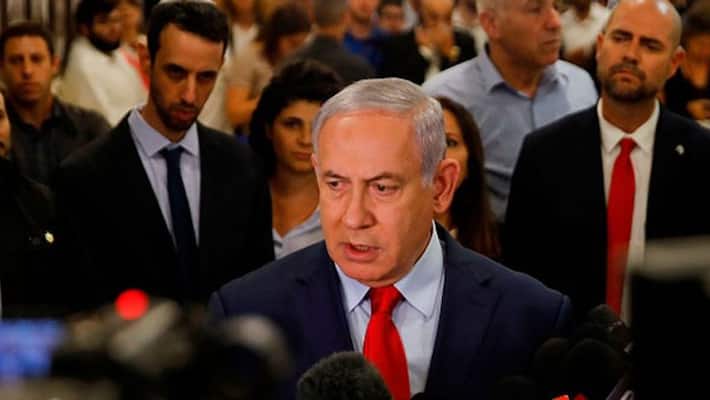 Israel PM Netanyahu says Gaza airstrikes will continue, Hamas Gaza chief's home bombed-dnm Israel PM Netanyahu says Gaza airstrikes will continue, Hamas Gaza chief's home bombed-dnm