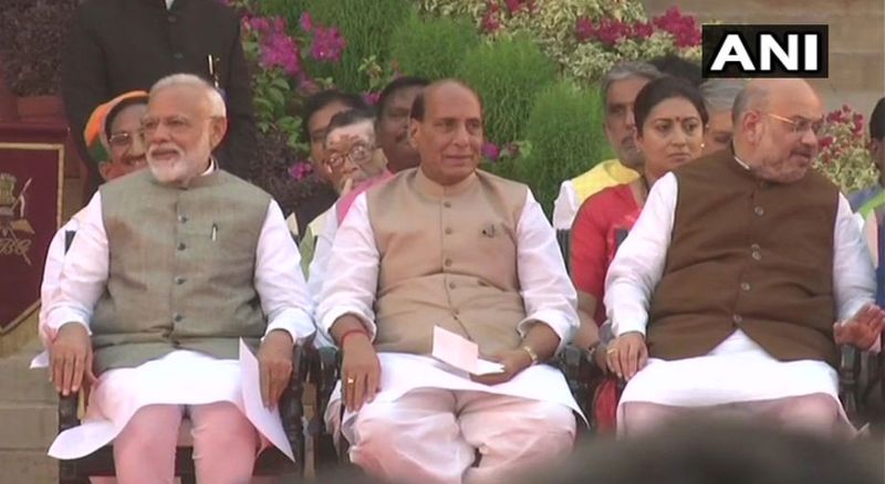 నరేంద్ర మోడి ప్రమాణ స్వీకారం( ఫోటోలు)