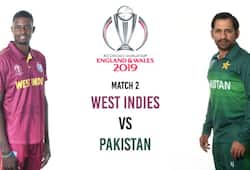 ICC World Cup second match Pakistan vs West Indies