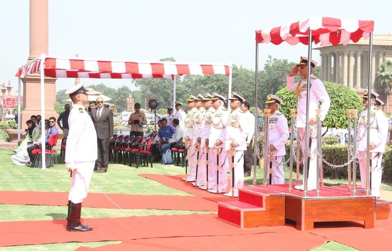 In his career spanning over 39 years, he has commanded Indian Coast Guard Ship Chandbibi, Missile Corvette INS Vijaydurg, as well as two Guided Missile Destroyers, INS Rana and INS Delhi.