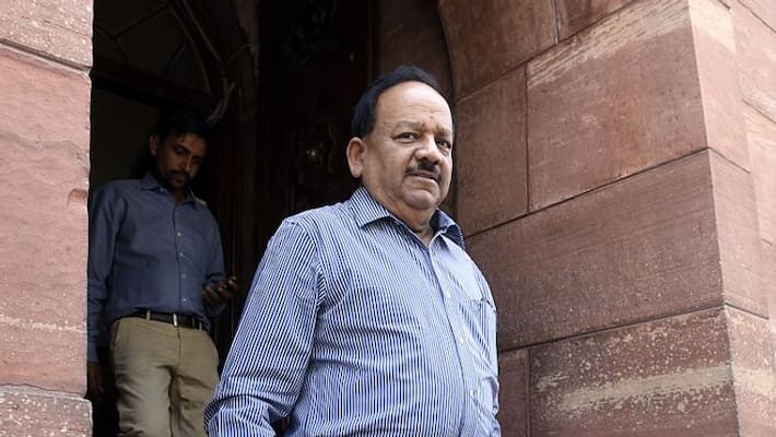 Union Minister Harsh Vardhan claims congress MPs 'Attack' him in parliament Union Minister Harsh Vardhan claims congress MPs 'Attack' him in parliament