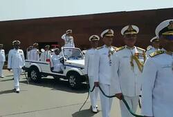 Navy Chief Admiral Sunil Lanba retired, get traditional farewell