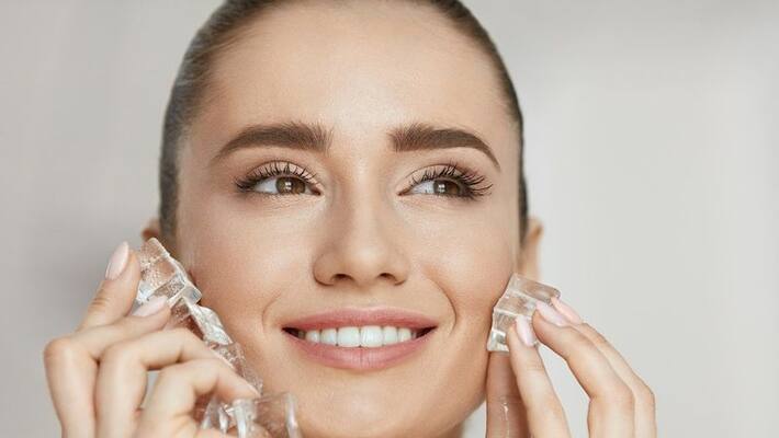 benefits of rubbing ice cubes on the face benefits of rubbing ice cubes on the face