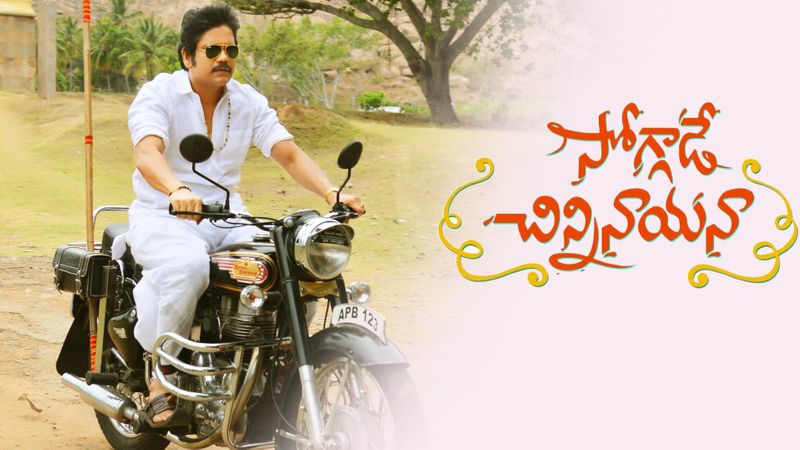 సోగ్గాడే చిన్నినాయనా - ఏఎన్నార్ నటించిన 'ఆస్తిపరులు' సినిమాలో పాటను నాగార్జున తన సినిమాకు టైటిల్ గా పెట్టుకున్నాడు.