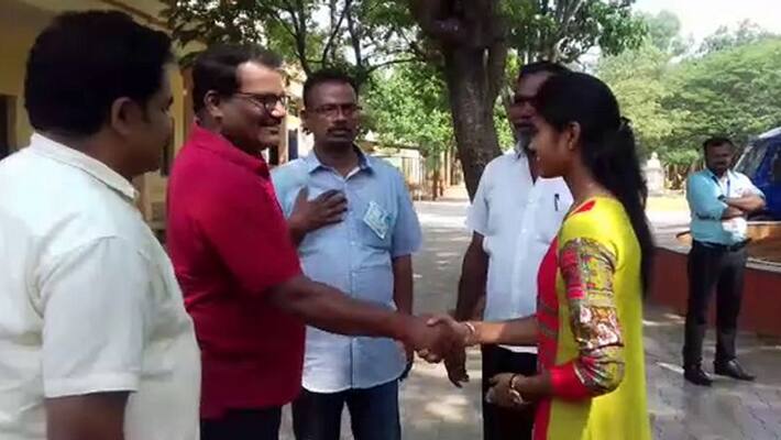 Student Sumitra won Malur town municipal council Student Sumitra won Malur town municipal council