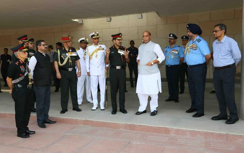 Rajnath Singh, who was the former home minister, visited the National War Memorial ahead of assuming charge of the defence minister. As India's new defence minister, Singh's most crucial challenge will be to speed up the long-delayed modernisation of the three services besides ensuring overall coherence in their combat readiness.