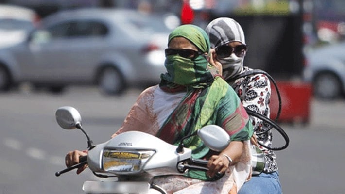 Heat wave continues... North India, red-colour alert