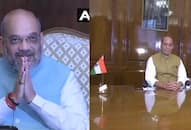 Amit Shah and Rajnath Singh took charge of their ministeries