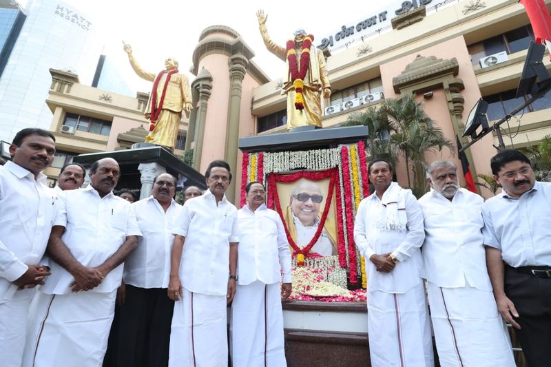 Kalaignar Birthday Celebrated Photos