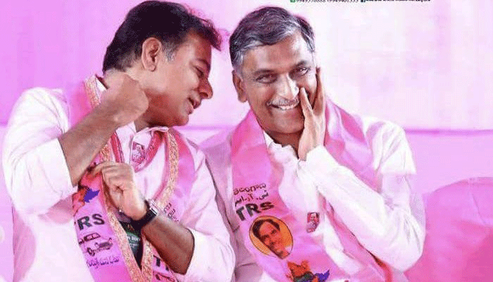 KTR birth day wishes to Harish Rao KTR birth day wishes to Harish Rao