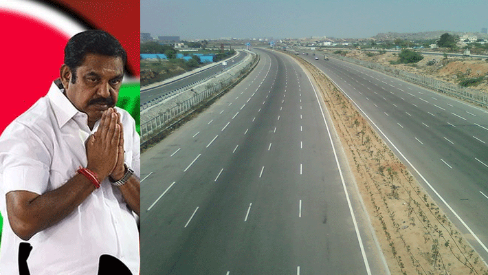 8 way road conform... edappadi palanisamy 8 way road conform... edappadi palanisamy